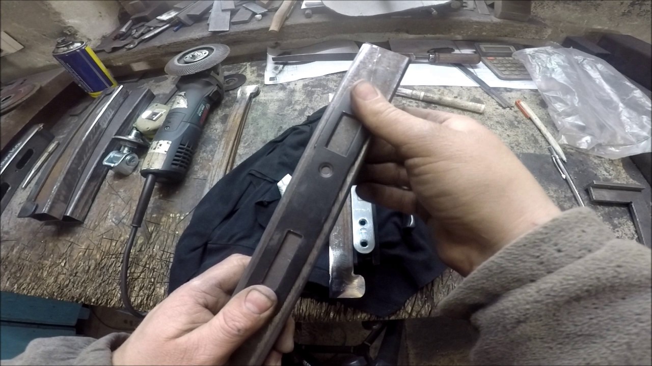 Spawanie furtki - kaseta zamka . Odc.1